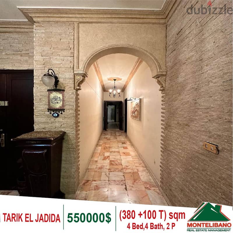 550000$!! Apartment for sale located in Tarik El Jadida 6