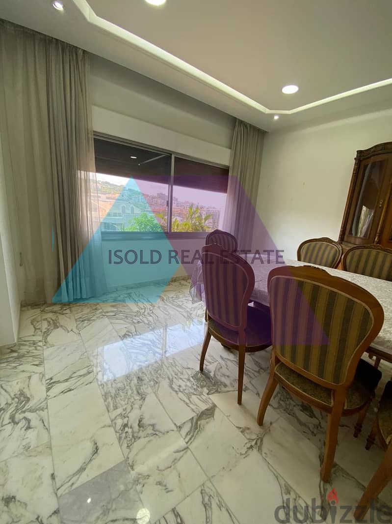 A 240 m2 apartment having an open view for rent in Brazlia /Baabda 4