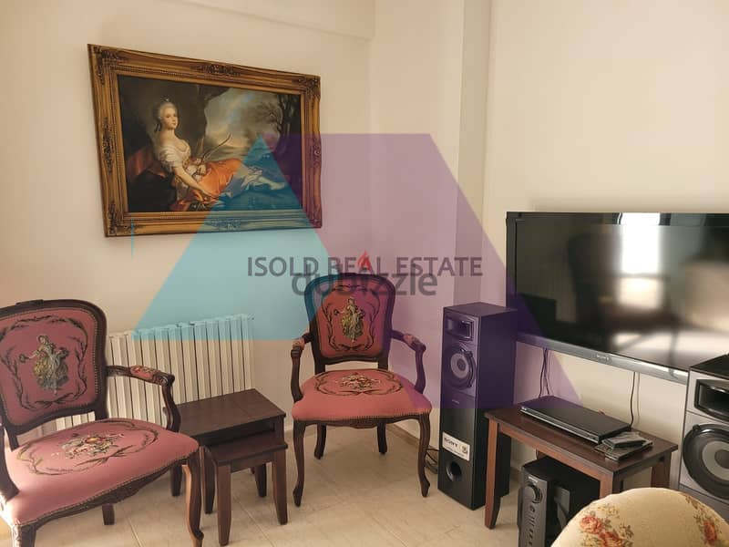 A furnished 90 m2 apartment for sale in Mayrouba 7