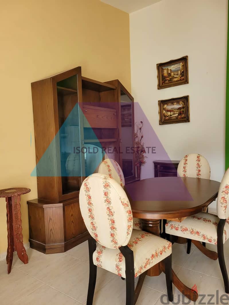 A furnished 90 m2 apartment for sale in Mayrouba 8