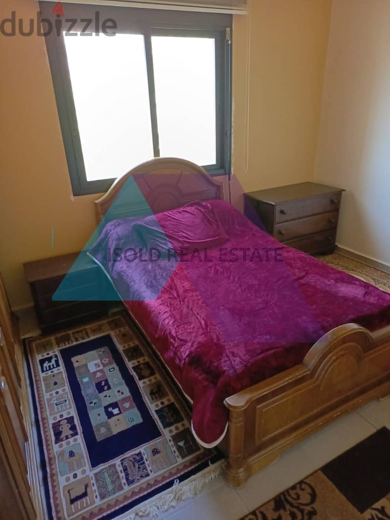 A furnished 90 m2 apartment for sale in Mayrouba 10