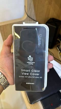 Smart clear view cover s21 ultra copy aaa 0