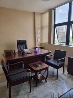 Furnished office Jdeideh highway for rent 0
