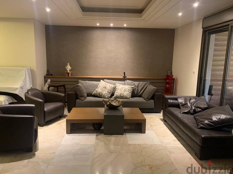 hazmieh fully furnished and decorated apartment for rent Ref#6246 1