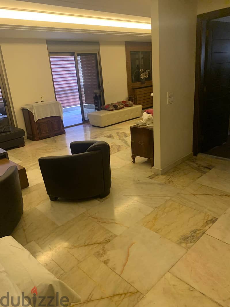 hazmieh fully furnished and decorated apartment for rent Ref#6246 2