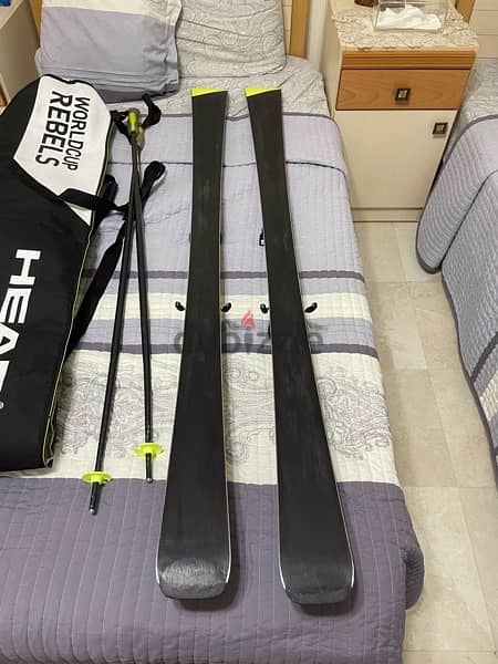 head v8 + ski bag + ski poles 3