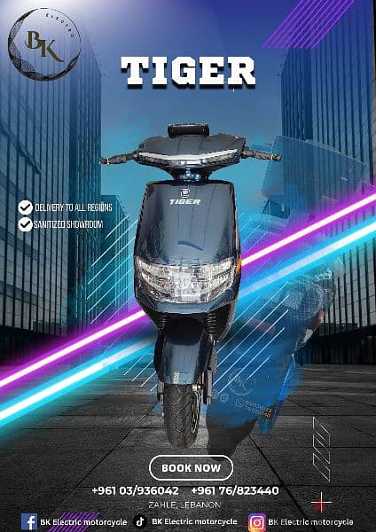 Electric motorcycle Tiger 0