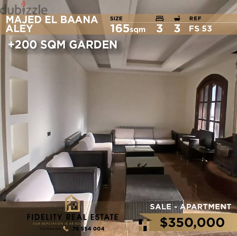 Apartment for sale in Aley FS53 0