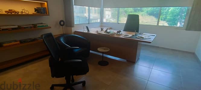 L15569-Fully Decorated & Furnished Office for Rent in Zouk Mosbeh