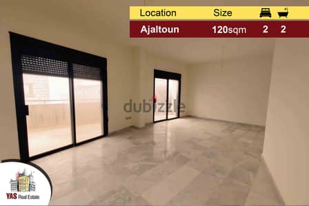 Ajaltoun 120m2 |  Brand New | Open Sea View | Luxury | KS |