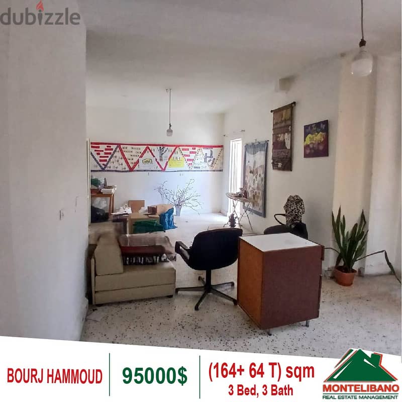 95000$!! Apartment for sale in Bourj Hammoud 1