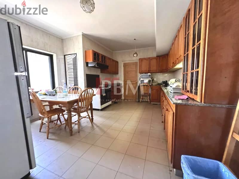 Amazing Apartment For Sale In Raouche | Maid's Room | 250 SQM | 6