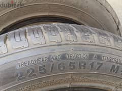 HIFLEY tires 225/65 R17 in a very good condition 0