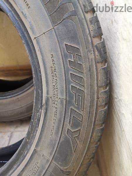 HIFLEY tires 225/65 R17 in a very good condition 3