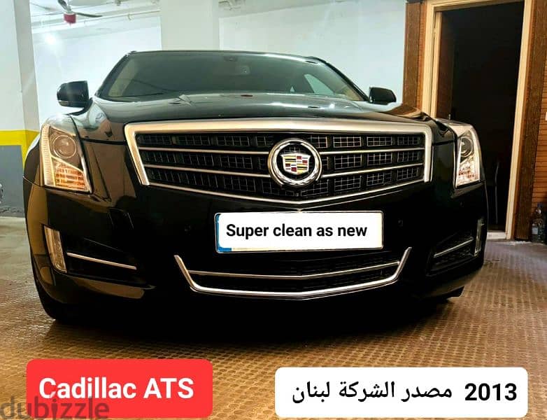 Cadillac ATS mod 2013 cherke Liban  69000 km 8