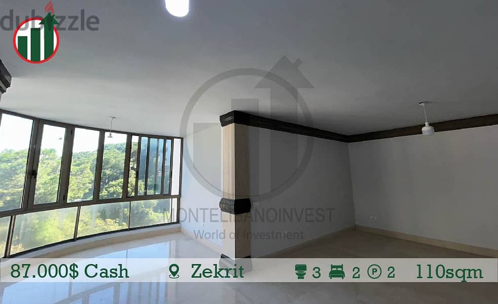 Catchy Apartment for Sale in Zakrit for 88.000$ !!! 0