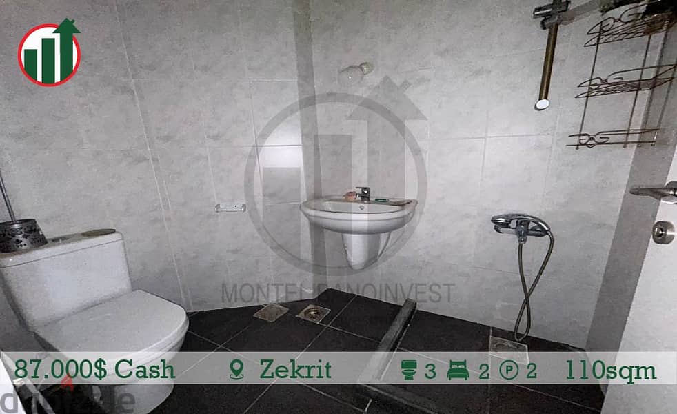 Catchy Apartment for Sale in Zakrit for 88.000$ !!! 7
