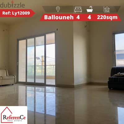 Apartment with warehouse in Ballouneh شقة مع مستودع في بلونة