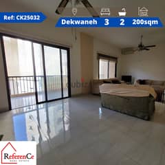 Furnished apartment for rent in Dekwane شقة مفروشة للإيجار في الدكوانة 0