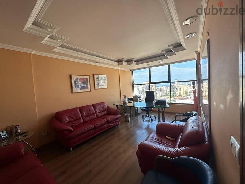 72 Sqm | Fully Furnished Office For Rent In Jdeideh 2