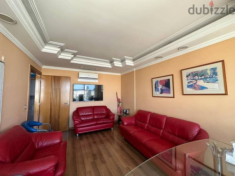 72 Sqm | Fully Furnished Office For Rent In Jdeideh 1