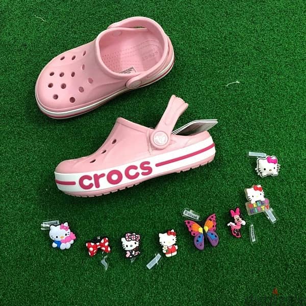 Original Crocs Bayaband pink 1