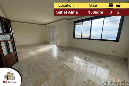 Sahel Alma 150m2 | Quiet Street | Prime Location | Open View | IV |