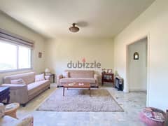 Furnished apartment for rent in Beit Chaar with open views 0