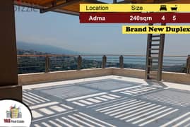 Adma 240m2 | 50m2 Terrace | Duplex | Brand New | Classy Area | PA |