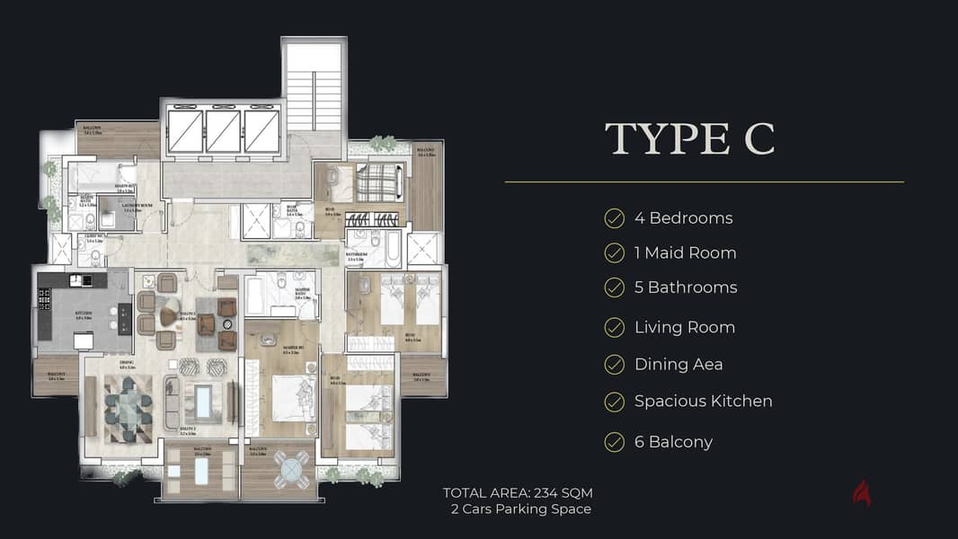 #R1958 - Apartment for Sale in Raouche | Under Construction 1