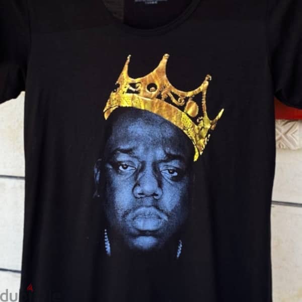 BROOKLYN MINT The Notorious Big / Biggie Smalls Black T-Shirt. 1