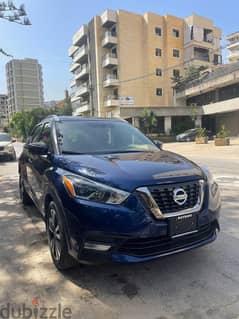Nissan Kicks 2018 dark blue 18 miles 0