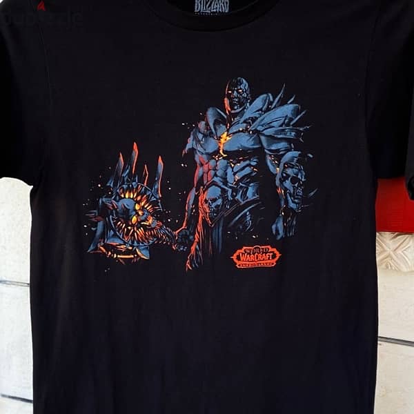 BLIZZARD World Of Warcraft Shadowlands Black T-Shirt. 1