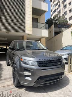 Land Rover Evoque 2015 Gray on Black