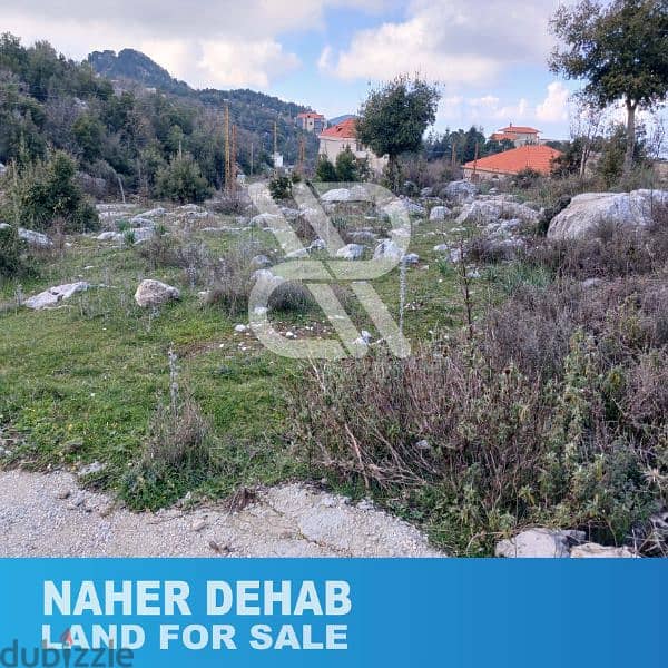 Land for sale in naher dehab - أرض للبيع في نهر الدهب، شحتول 1