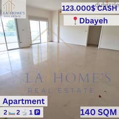 apartment for sale in dbayehشقة للبيع في الضبية 0