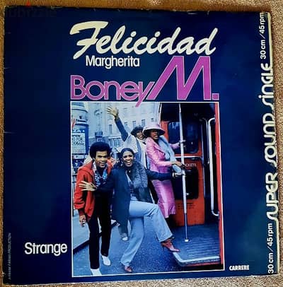 Boney M Original Margherita (Felicidad) Vinyl disc 45rpm