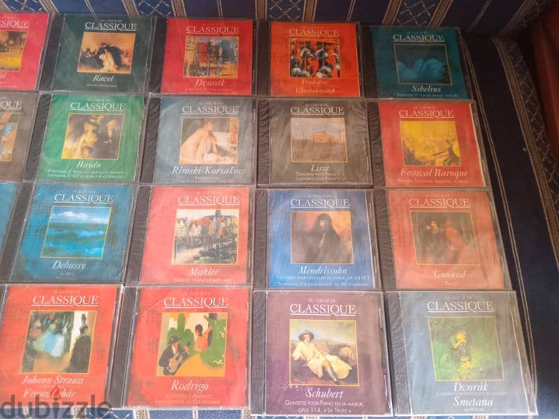 musique classique 30 original CDs, 250$ 1