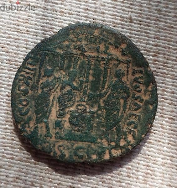 Domitian Roman Emperor Bronze Coin Rome mint year 61 AD 1