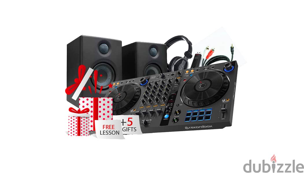 Pioneer DDJ-FLX6 GT DJ Set Pro Bundle Offer 0