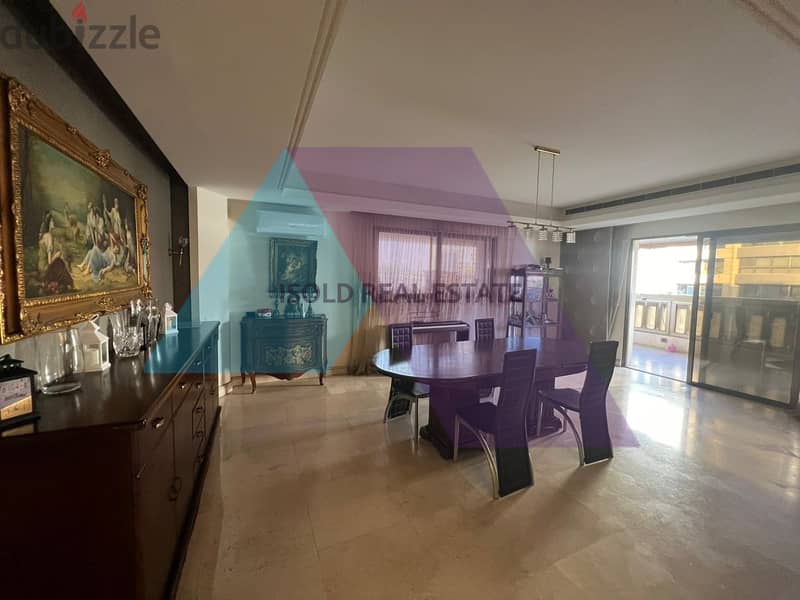 A 420 m2 apartment having an open sea view for sale in Ramli el bayda 1