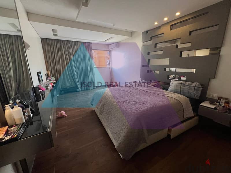 A 420 m2 apartment having an open sea view for sale in Ramli el bayda 13