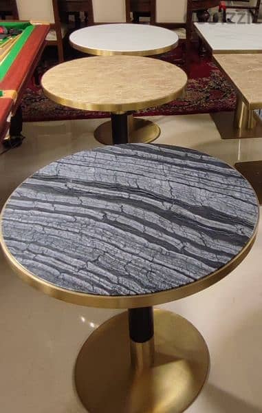 table steel and marble 2