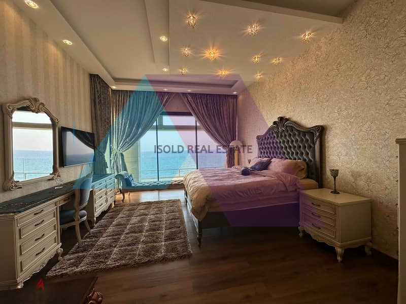 Fully Furnished 550 m2 apartment+sea view for sale in Ain el Mrayseh 11