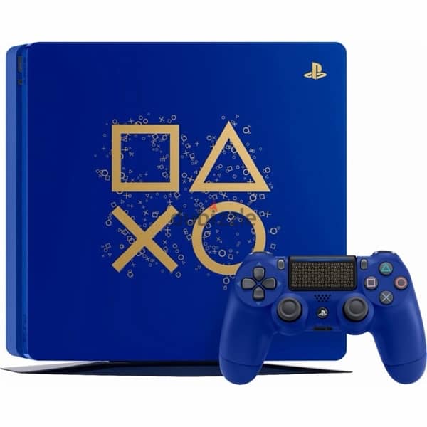 Ps4 Slim Special Edition + 2 consoles + 3 games 0