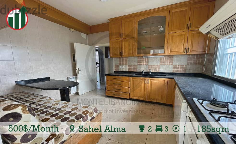 Enjoy this Apartment with Sea View for Rent in Sahal Alma !! 4