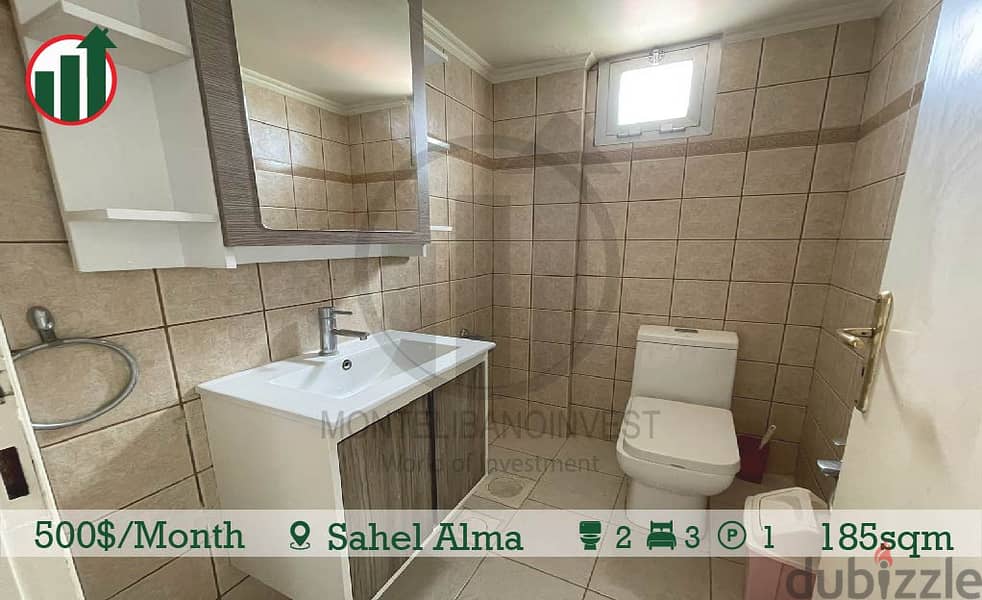 Enjoy this Apartment with Sea View for Rent in Sahal Alma !! 9