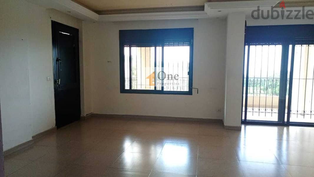 Apartment for RENT,in GHAZIR /KESEROUAN, 3 minutes from highway. 2