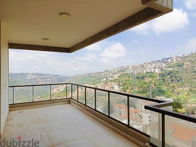 155 SQM Apartment in Monteverde, Metn with Mountain and City View