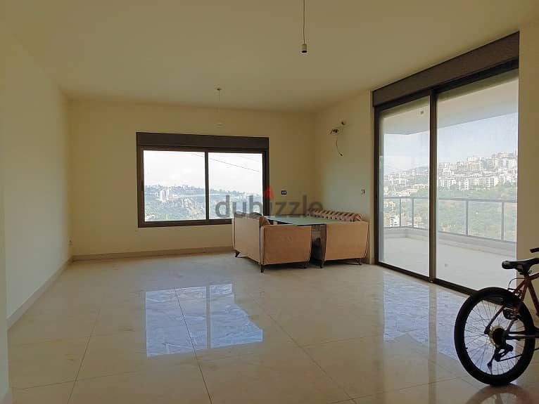 155 SQM Apartment in Monteverde, Metn with Mountain and City View 1